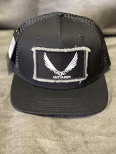 Load image into Gallery viewer, Dean &quot;Est 1977&quot; Trucker Style Hat Black