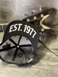 Dean "Est 1977" Trucker Style Hat Black