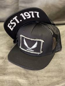 Dean "Est 1977" Trucker Style Hat Black